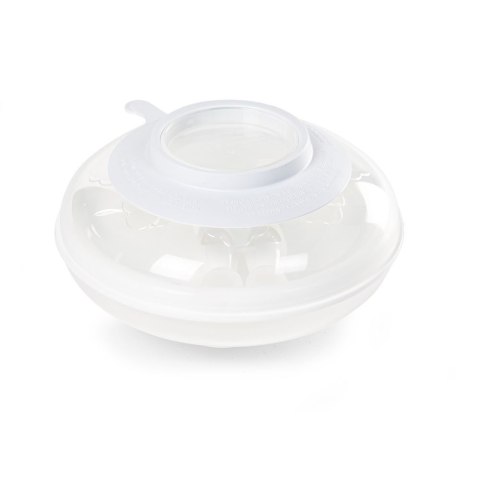 Childhome Zestaw obiadowy 3 el. z miseczką termiczną White/Frosted