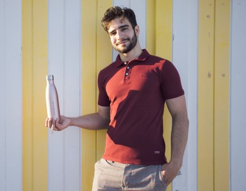 Cool Bottles Butelka termiczna 350 ml Double cool Metallic Rose