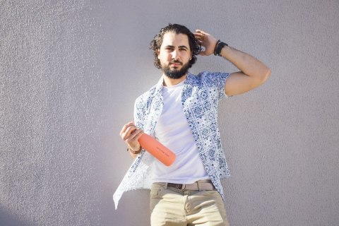 Cool Bottles Butelka termiczna 350 ml Double cool Pastel Coral