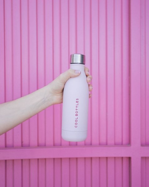 Cool Bottles Butelka termiczna 350 ml Double cool Pastel Pink