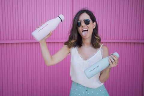 Cool Bottles Butelka termiczna 350 ml Double cool Pastel Pink