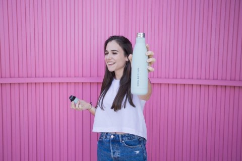 Cool Bottles Butelka termiczna 350 ml Double cool Pastel Sky