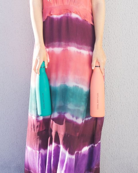 Cool Bottles Butelka termiczna 350 ml Double cool Vivid Quetzal