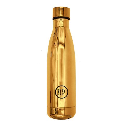 Cool Bottles Butelka termiczna 500 ml Double cool Chrome Gold