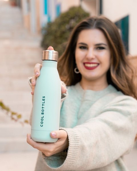 Cool Bottles Butelka termiczna 750 ml Double cool Pastel Green