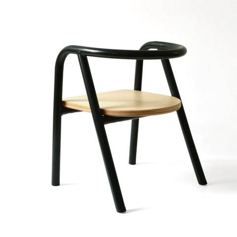 Charlie Crane Krzesełko dziecięce Hito Black