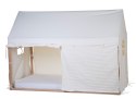 Childhome Pokrowiec do ramy Tipi Domek 90 x 200 cm White