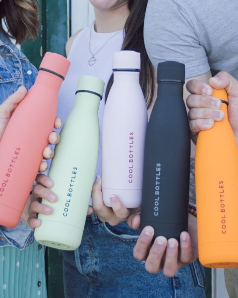 Cool Bottles Butelka termiczna 750 ml Double cool Pastel Pink