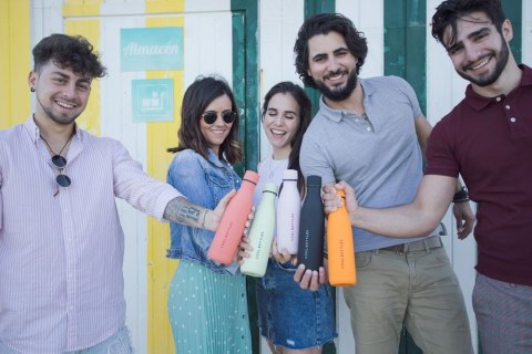 Cool Bottles Zakrętka 260-350-500 ml Mono Black