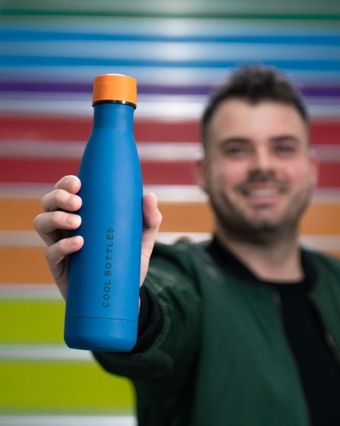Cool Bottles Zakrętka 260-350-500 ml Vivid Orange