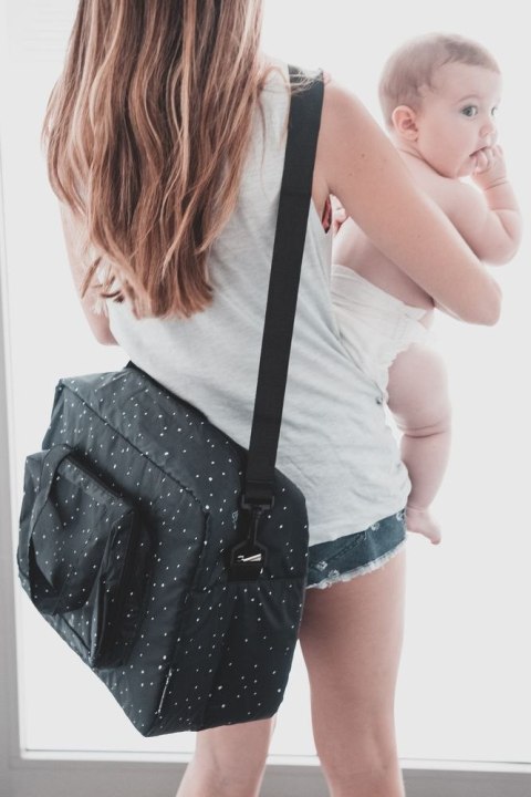 My Bag's Torba Maternity Bag Confetti Black