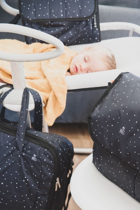 My Bag's Torba Weekend Bag Confetti Black