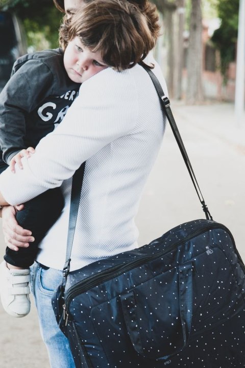 My Bag's Torba Weekend Bag Confetti Black