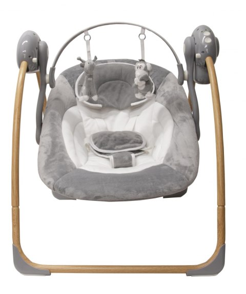 B-Huśtawka Wood Swing Grey
