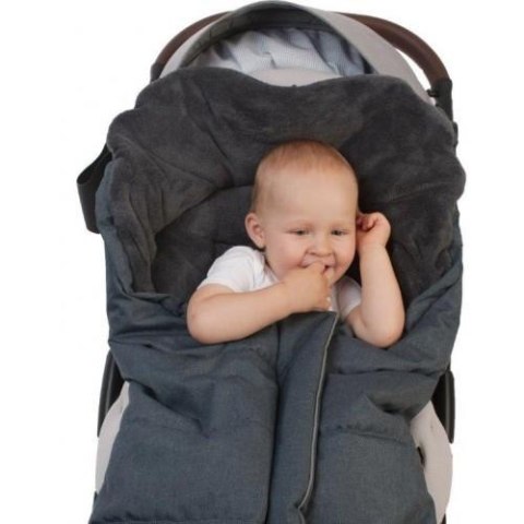 B-Thermo Śpiwór Uniwersalny do wózka Dark Grey