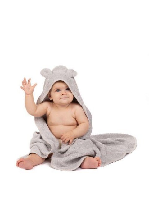 B-Ręcznik kąpielowy Eco organic Rabbit grey