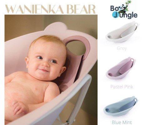 B-Wanienka niemowlęca z wkładką Bear pastel blue m