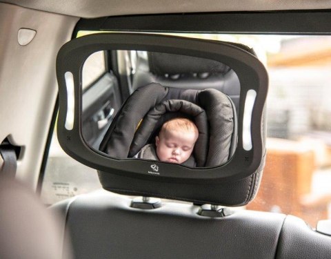 Lusterko z podświetleniem LED i pilotem