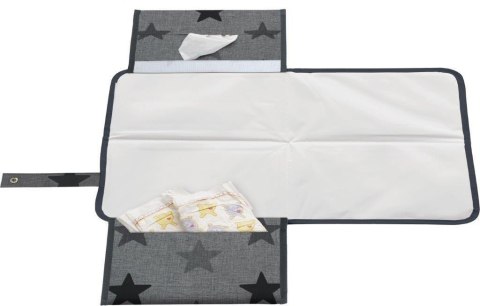 Przenośny przewijak/organizer 3w1 Dooky Grey Star