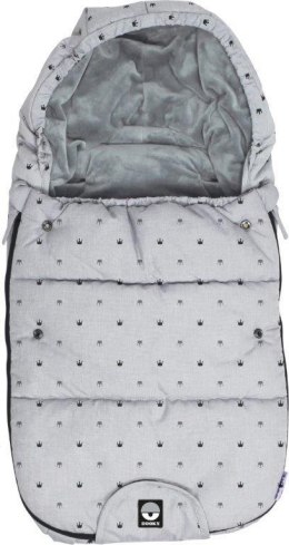 Śpiworek do fotelika 0-9m Crowns grey