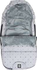 Śpiworek do fotelika 0-9m Crowns grey