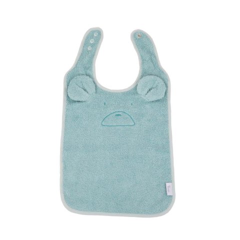 B-Śliniaczek Eco organic Bear blue mint