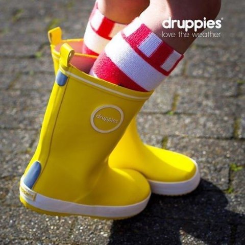 Kalosze FASHION BOOT Druppies yellow25