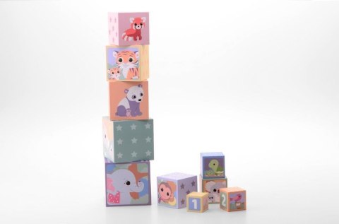 Piramida Wieża z klocków The wildies Family