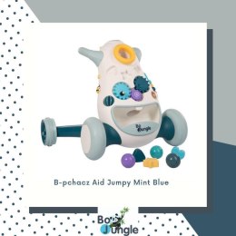 B-Pchacz jeździk interaktywny Aid JUMPY blue mint