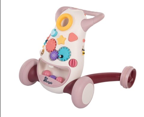 B-Pchacz jeździk interaktywny Aid JUMPY pink