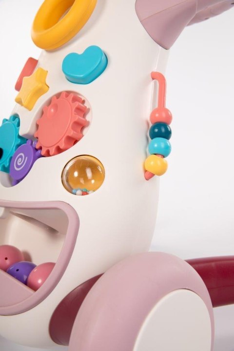 B-Pchacz jeździk interaktywny Aid JUMPY pink