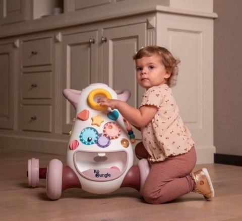 B-Pchacz jeździk interaktywny Aid JUMPY pink