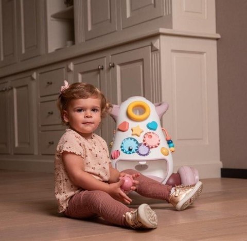 B-Pchacz jeździk interaktywny Aid JUMPY pink