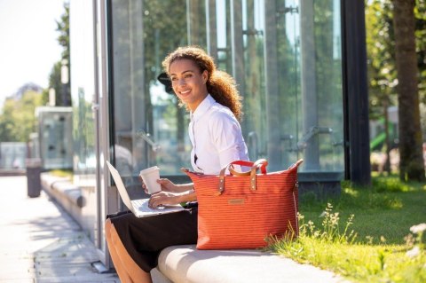 Nomi Tendo torba rowerowa Red na laptopa
