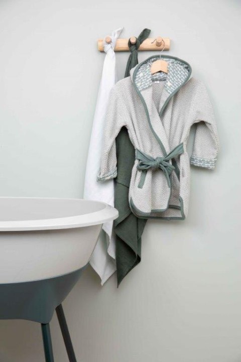 Szlafroczek dziecięcy 86/92 LUMA Bow Deco