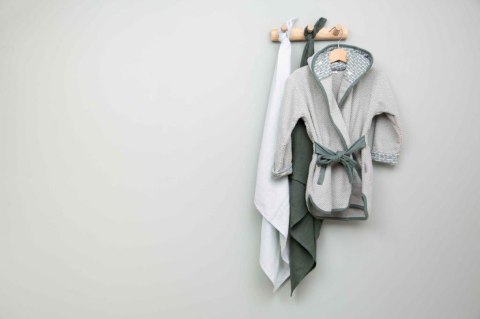 Szlafroczek dziecięcy 86/92 LUMA Bow Deco