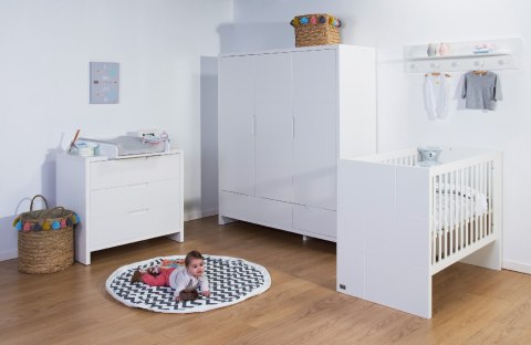 Childhome Łóżeczko 70 x 140 cm Quadro White