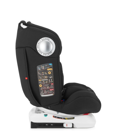 Massiv Sesttino 0-36 kg tyłem do 18kg, obrotowy 360° fotelik samochodowy z Isofix - Black