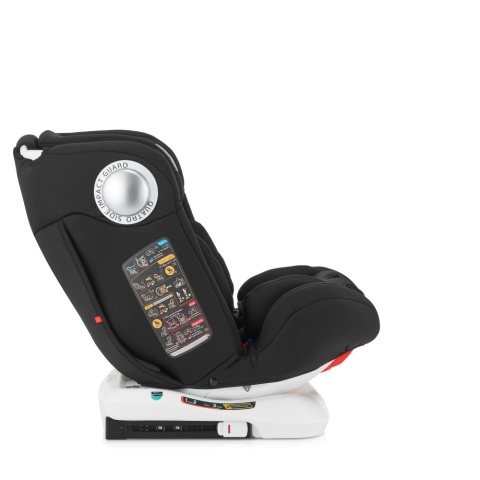 Massiv Sesttino 0-36 kg tyłem do 18kg, obrotowy 360° fotelik samochodowy z Isofix - Black