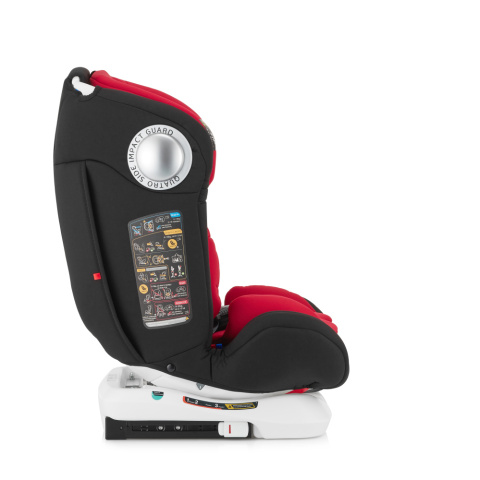 Massiv Sesttino 0-36 kg tyłem do 18kg, obrotowy 360° fotelik samochodowy z Isofix - Red
