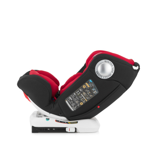 Massiv Sesttino 0-36 kg tyłem do 18kg, obrotowy 360° fotelik samochodowy z Isofix - Red