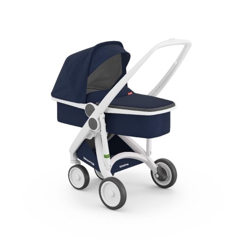 Greentom Wózek Carrycot (v.2.1) White-Blue