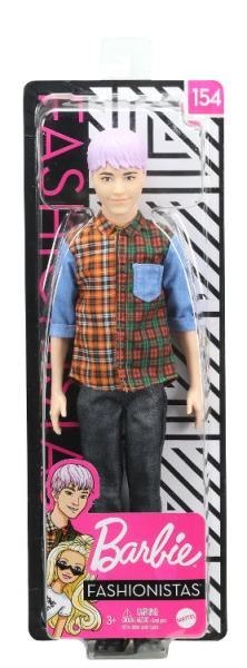 Barbie Lalka Fashionistas Stylowy Ken GYB05 DWK44 MATTEL