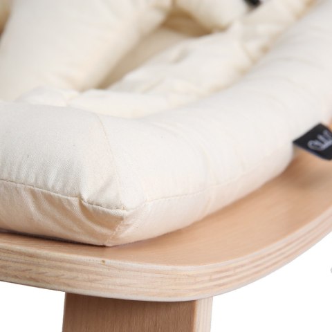 Charlie Crane Leżaczek Levo buk Organic Milk