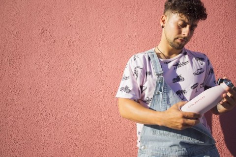 Cool Bottles Butelka termiczna 500 ml Double cool Pastel Pink