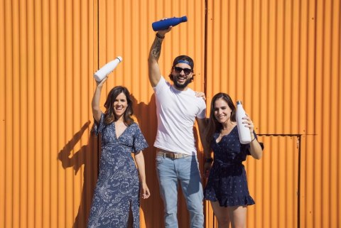 Cool Bottles Butelka termiczna 750 ml Double cool Vivid Blue