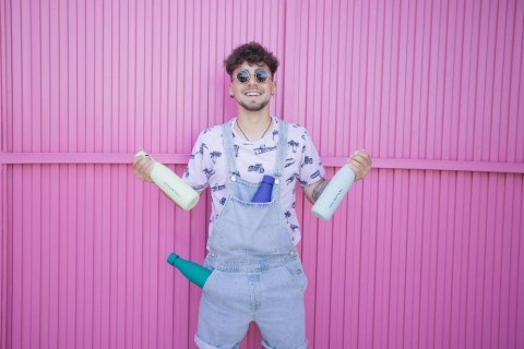 Cool Bottles Butelka termiczna 750 ml Double cool Vivid Blue