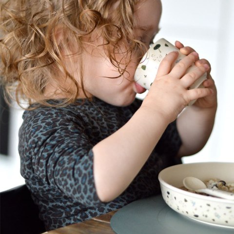 Filibabba Bambusowy zestaw obiadowy Forest floor Blue