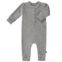 Fresk Rampers welurowy 6-12 miesięcy Paloma grey