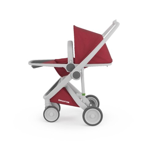 Greentom Wózek Reversible (v.2.1) Grey-Cherry